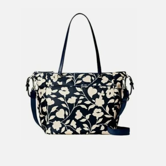 Kate Spade New York Jae Baby Nylon Diaper Bag with Changing Pad Garden Vine - Picture 9 of 9